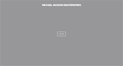 Desktop Screenshot of michaeljacksonmasterworks.com